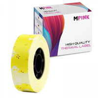 Termiczna taśma papier do etykiet MP-RL-15*50*150PT-YL Yellow Lantern