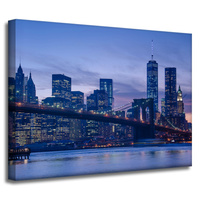 Obraz na płótnie Architektura New York 40X30 cm