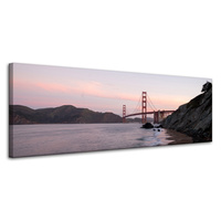 Obraz na płótnie Architektura Golden Gate 120x40cm