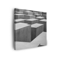 Obraz na płótnie Abstrakcja Betonowe Sześciany 90x90
