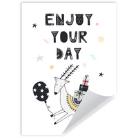 Plakat Urodzinowy Enjoy your day 21X29,7 cm