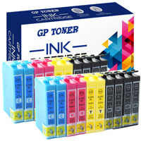 Zestaw 20x Tusz zamiennik do Epson Expression Home XP 102 202 402  E1816XL CMYKK x4