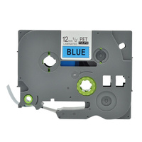 Taśma zamiennik do Brother TZ-531 Czarny na Niebieskim