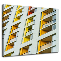 Obraz na płótnie Blok Mieszkanie Budynek 100x80