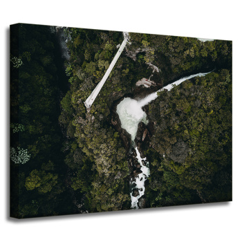 Obraz na płótnie Natura Widok z lotu ptaka 40x30 cm