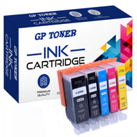 5x TUSZ Zamiennik do CANON PIXMA IP4820 IP4950 MG5120 MG5220 MG6150 MG6170 MG8120 MG8250 MX715 MX895 - PGI-525BK CLI-526PBK CLI-526C CLI-526M CLI-526Y-GP-C525XL CMYK