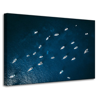 Obraz na płótnie Natura Statki Łodzie Morze Ocean 90x60