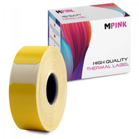 Termiczna taśma papier do etykiet MP-RL-15*30*230PT-BY Bright Yellow