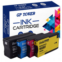 4x Tusze do HP 963 XL OfficeJet Pro 9010 9013 9014 9015 9016 9019 9020 9021 9022 9023 9025- GP-H963XL CMYK