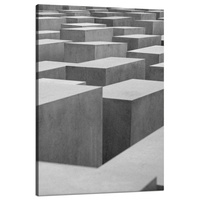 Obraz na płótnie Abstrakcja Betonowe Sześciany 80x120