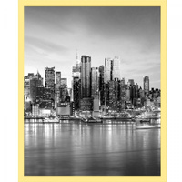 Ramka na zdjęcia 40x50 cm kolor żółty - foto rama