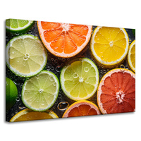 Obraz na płótnie Cytrusy Świeżość Limonka Grejpfrut Cytryna 90x60