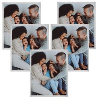 5x Rama Srebrna 30x40, I L13,15,039 Plexi