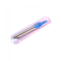 Cyrkiel metalowy szkolny w etui