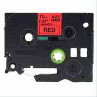 Taśma zamiennik do Brother TZ-431 Czarny na Czerwonym