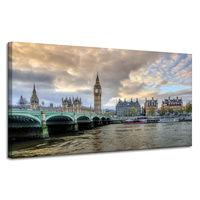 Obraz na płótnie Architektura Londyn Big Ben 120X60 cm