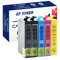 Zestaw 5x Tusz zamiennik do Epson Expression Home XP 215 315 302 E1816XL CMYKK