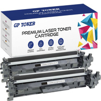2x Toner do HP LaserJet Pro M102a M102w M130a M130nw CF217A - GP-HCF217A Z CHIP x2
