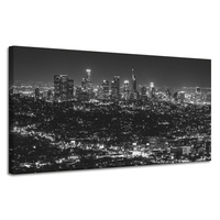 Obraz na płótnie Architektura Los Angeles czarno-białe 120X60 cm
