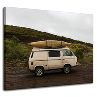 Obraz na płótnie Vintage Camper 100x80 cm