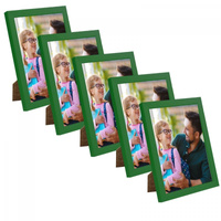 ZESTAW Ramka zielona na zdjęcia 18x24 - 5szt