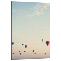 Obraz na płótnie Młodzieżowe Balony Niebo 80x120