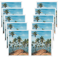 10x Rama Biały 24x30, I L13,15,063, Plexi