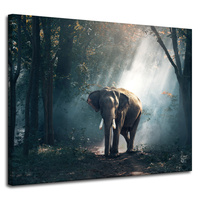 Obraz na płótnie Zwierzęta Słoń 100x80 cm