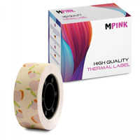 Termiczna taśma papier do etykiet MP-RL-15*4M-SP Sweet Peach
