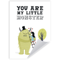 Plakat Dziecięce You are my little monster 50X70 cm