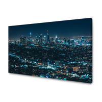Obraz na płótnie Architektura Los Angeles nocą 40X30 cm